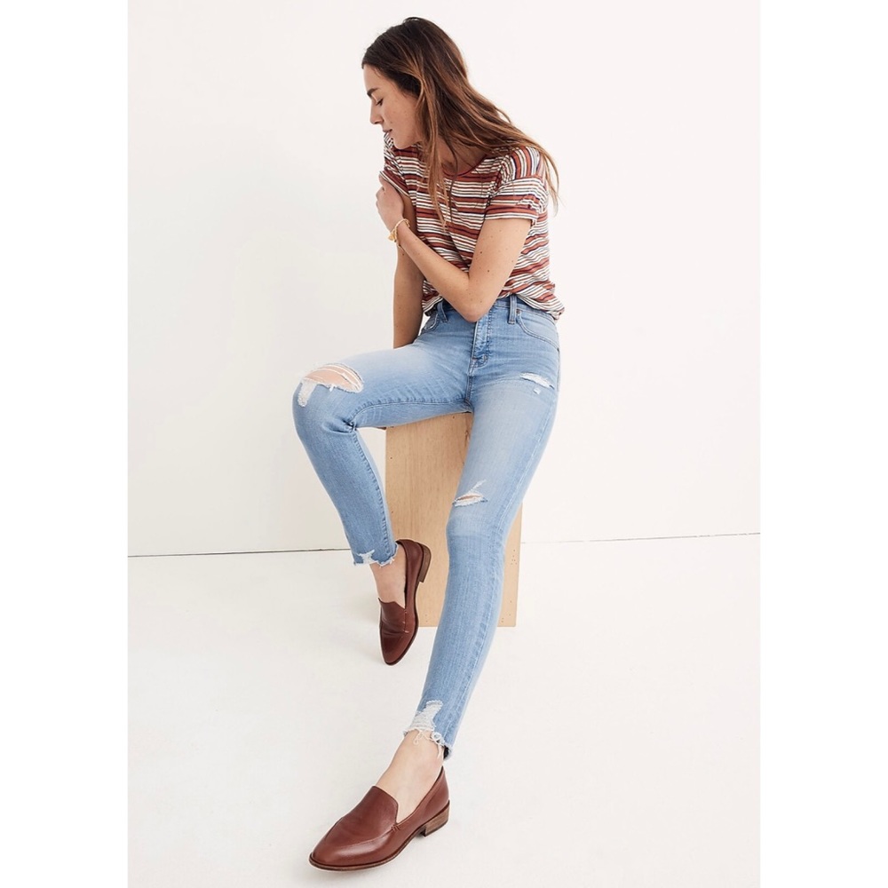 MADEWELL 9” High Rise Skinny Jeans